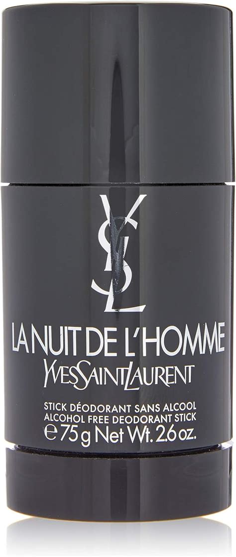 yves saint laurent l homme deo|Lanuit De L'Homme by Ysl Deodorant Stick 2.6 oz .